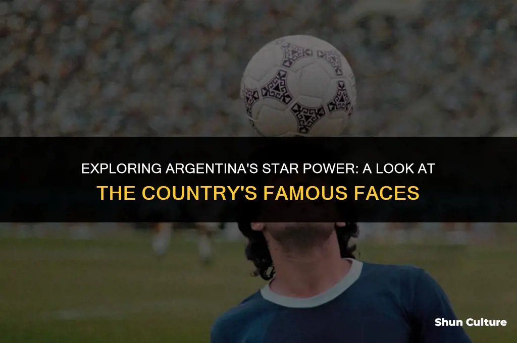 are there any famous people in argentina