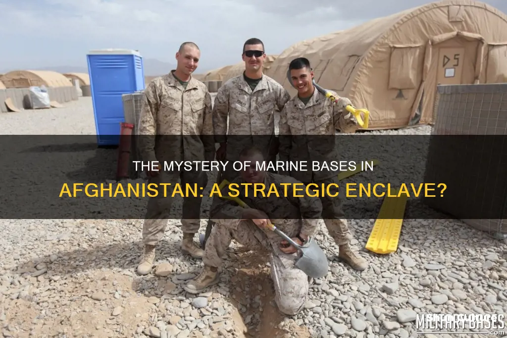 are there any marine bases in afghanistan