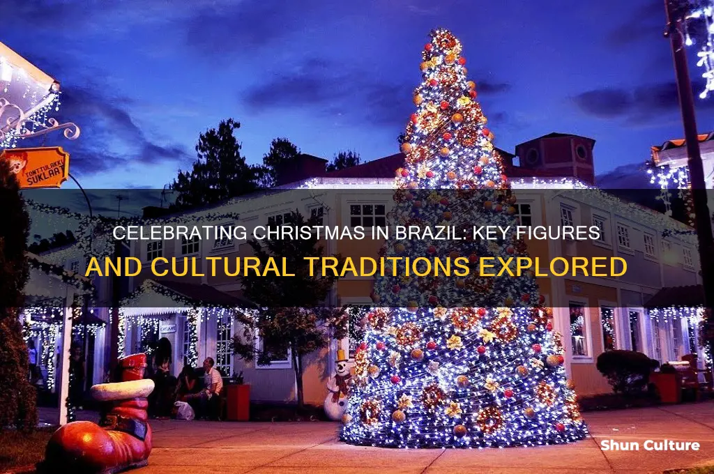 are there any people associated with christmas in brazil