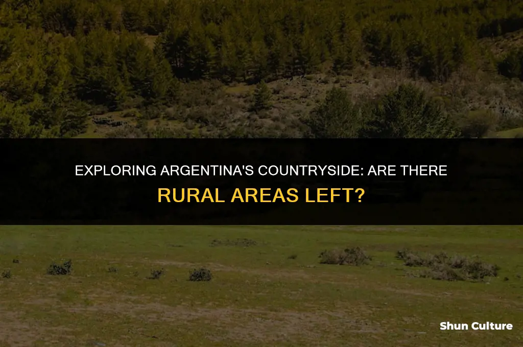 are there any rural areas in argentina