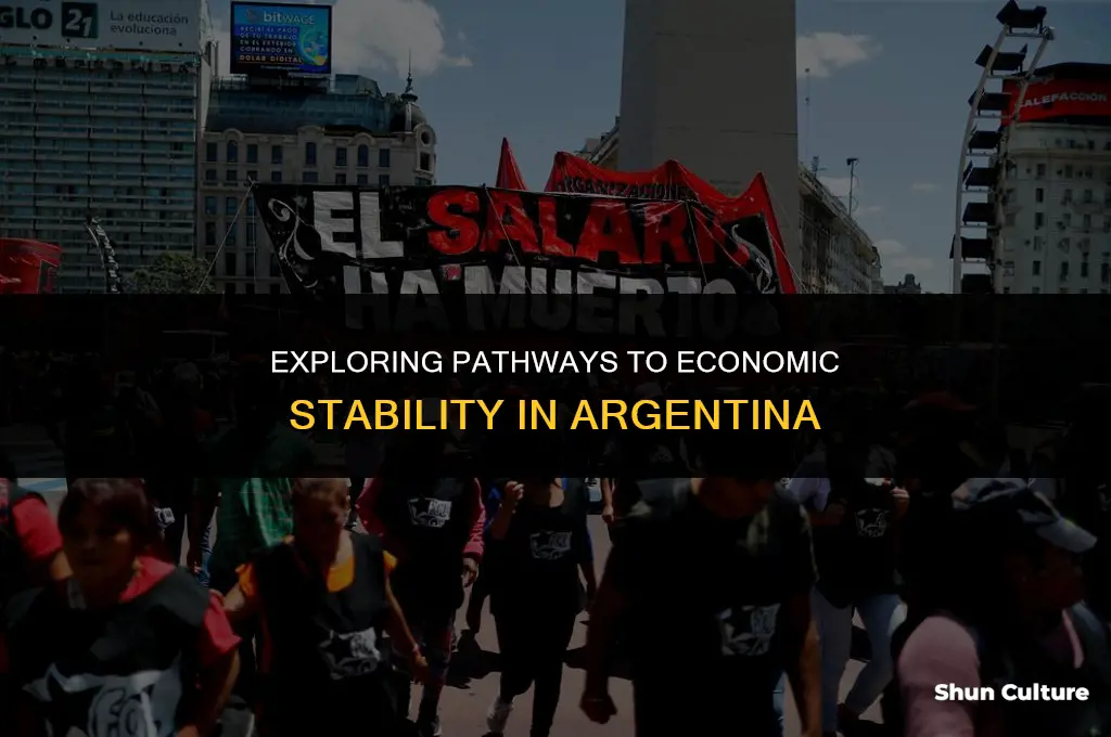 are there any solutions for argentinas financial crisis