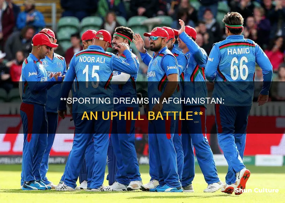 are there any sports in afghanistan