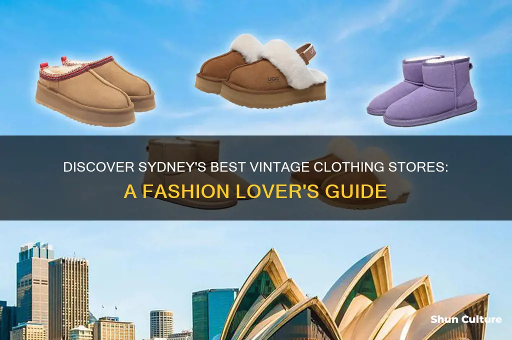 are there any vintage clothing stores in sydney australia