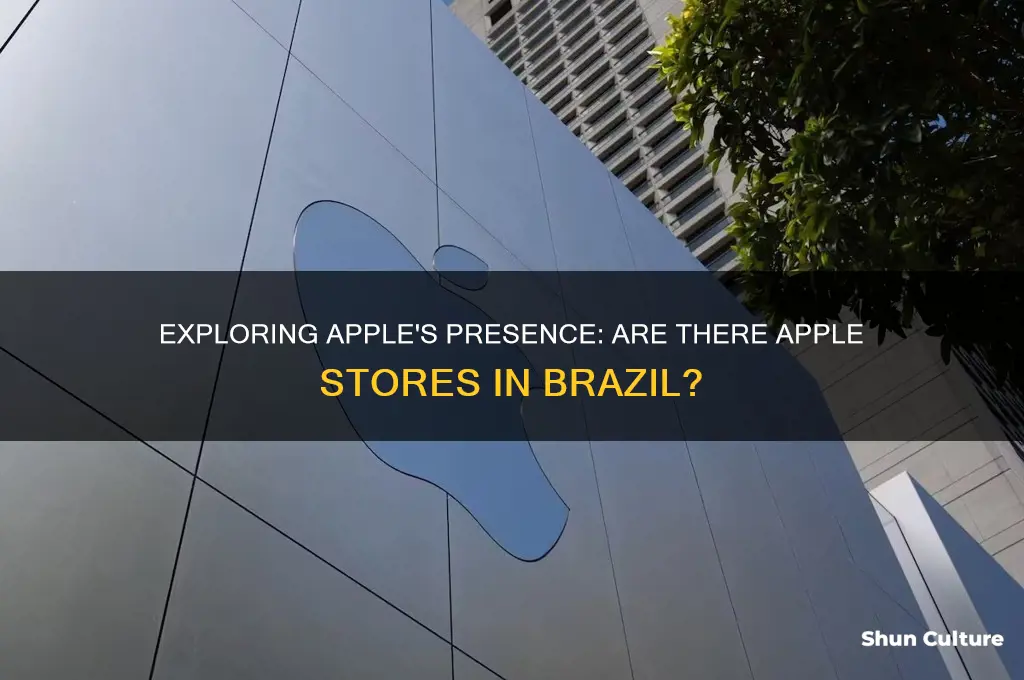are there apple stores in brazil