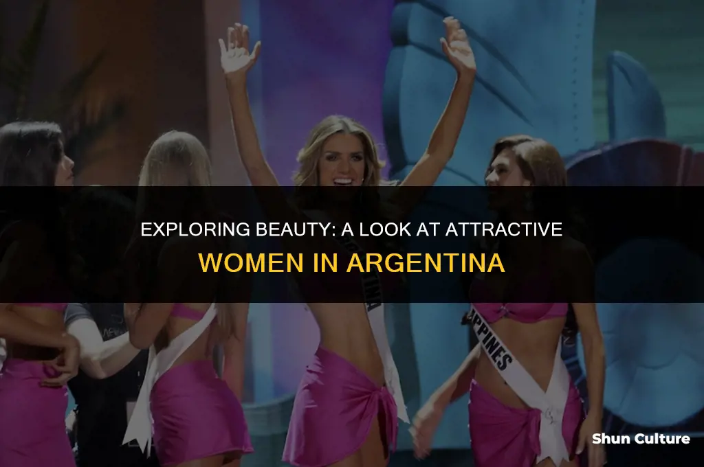 are there attractive women in argentina