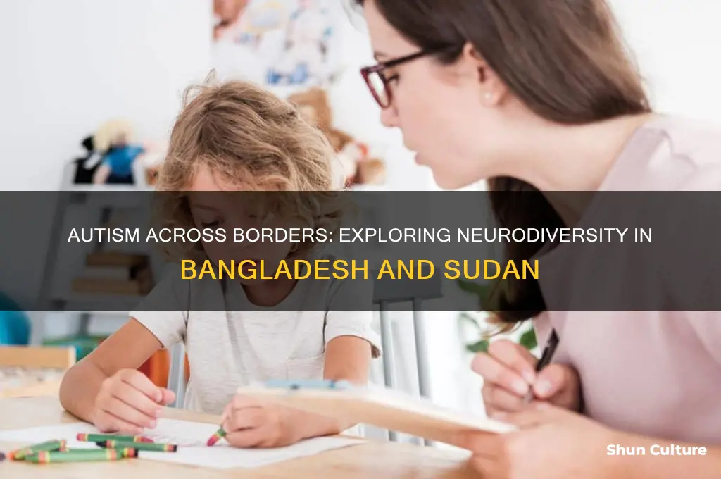 are there autistic people in bangladesh sudan