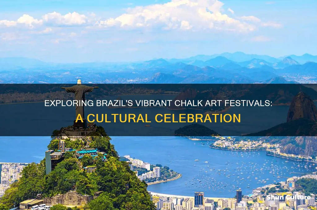 are there chalk festivals in brazil