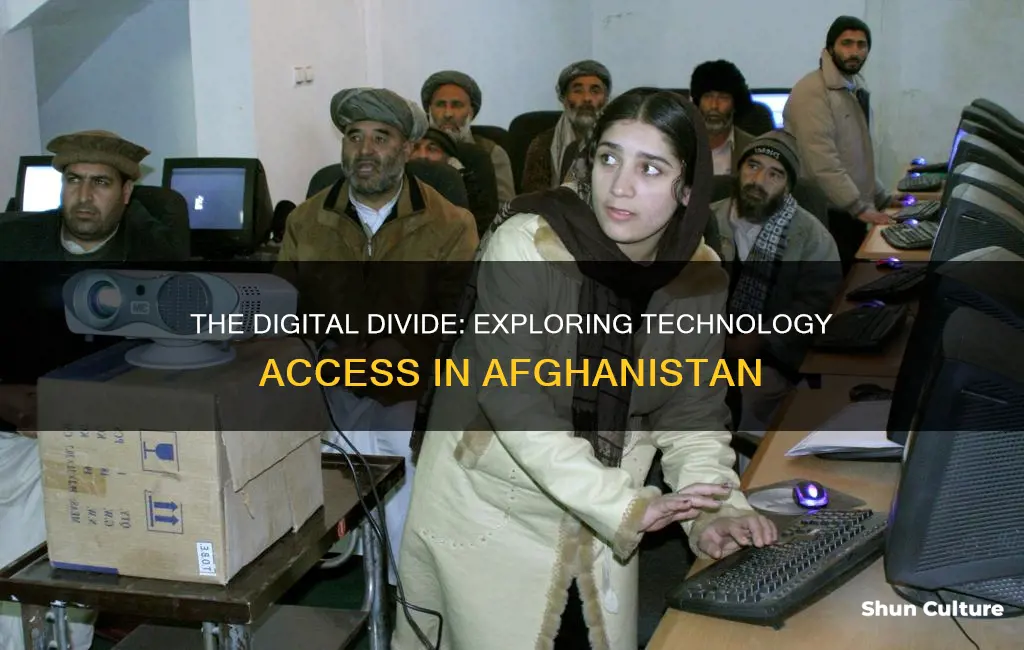 are there computers in afghanistan