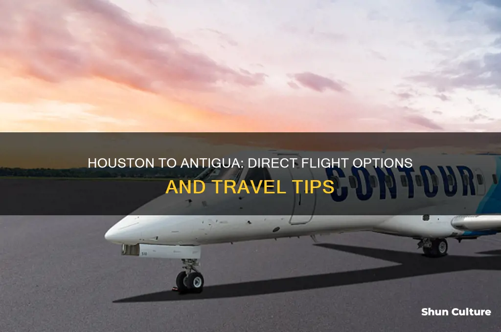 are there direct flights from houston to antigua