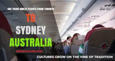 Toronto to Sydney: Direct Flight Options and Travel Tips