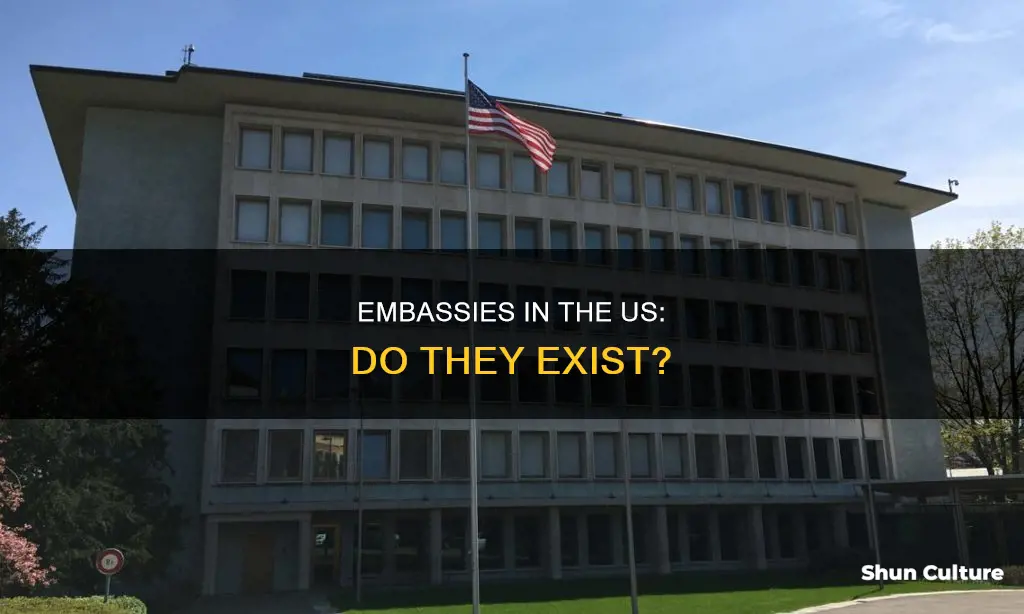 are there embassies in the united states