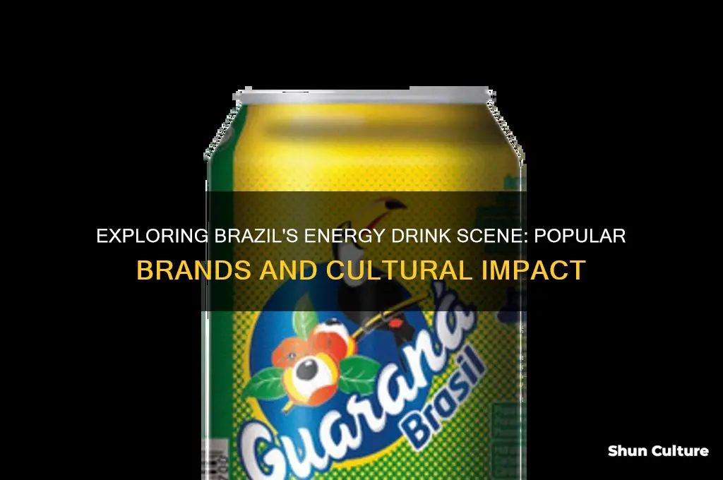 are there energy drinks in brazil
