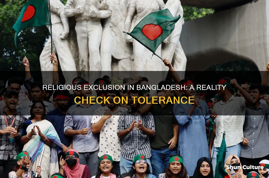 are there exclusion of other religion in bangladesh