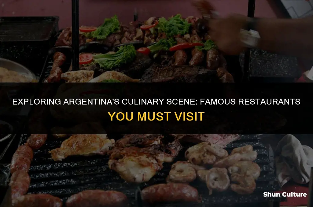 are there famous restaruraunts in argentina