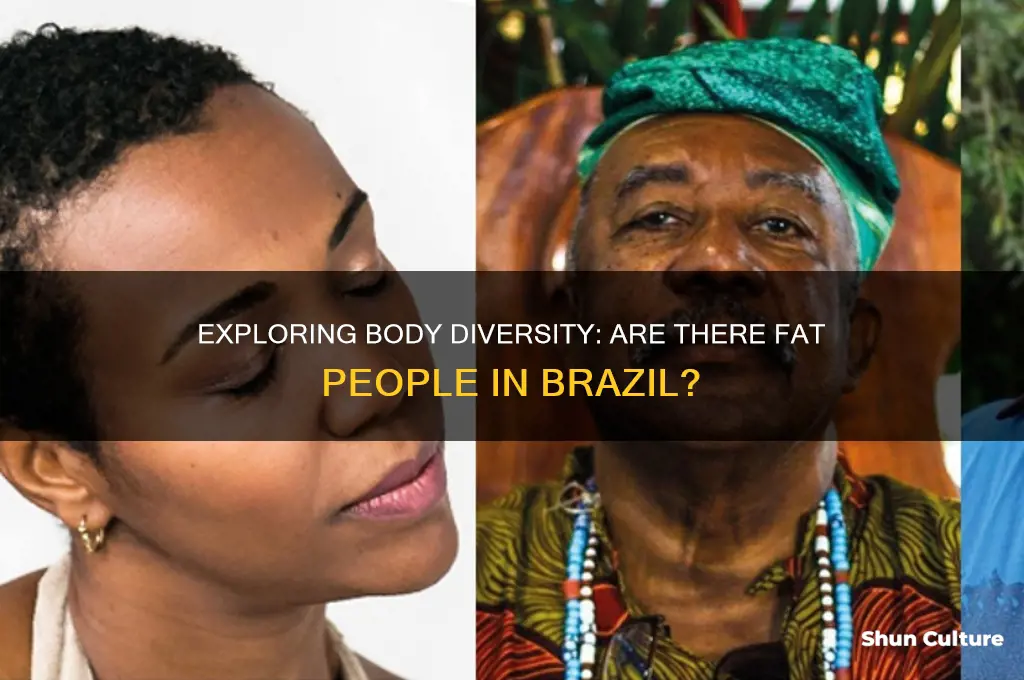 are there fat people in brazil