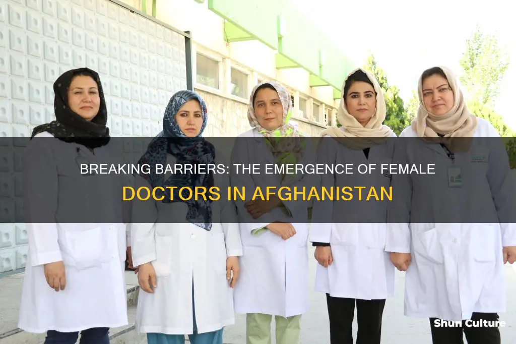 are there female doctors in afghanistan