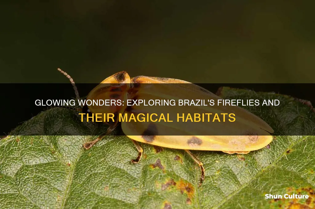 are there fireflies in brazil