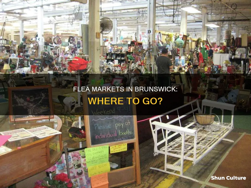 are there flea markets in brunswick