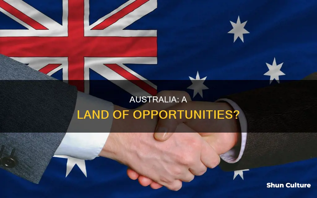 are there good opportunities in australia