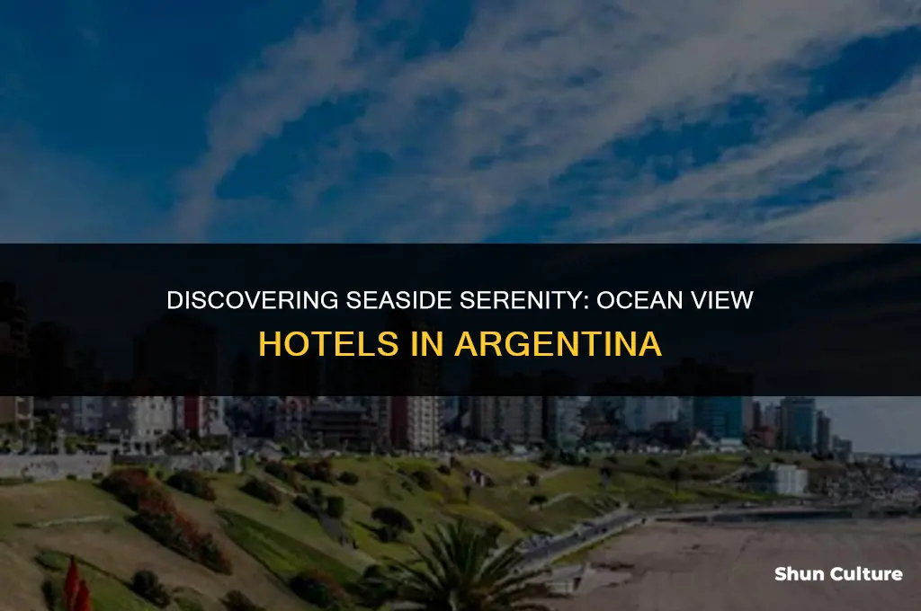 are there hotels in argentina that have ocean views