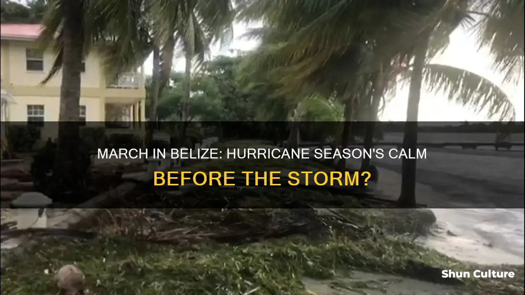 are there hurricanes in belize in march