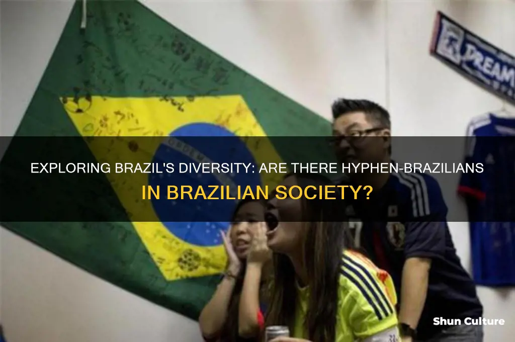 are there hyphen brazilians in brazil