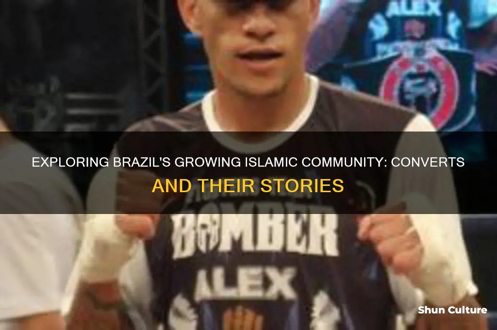 are there many converts to islam in brazil
