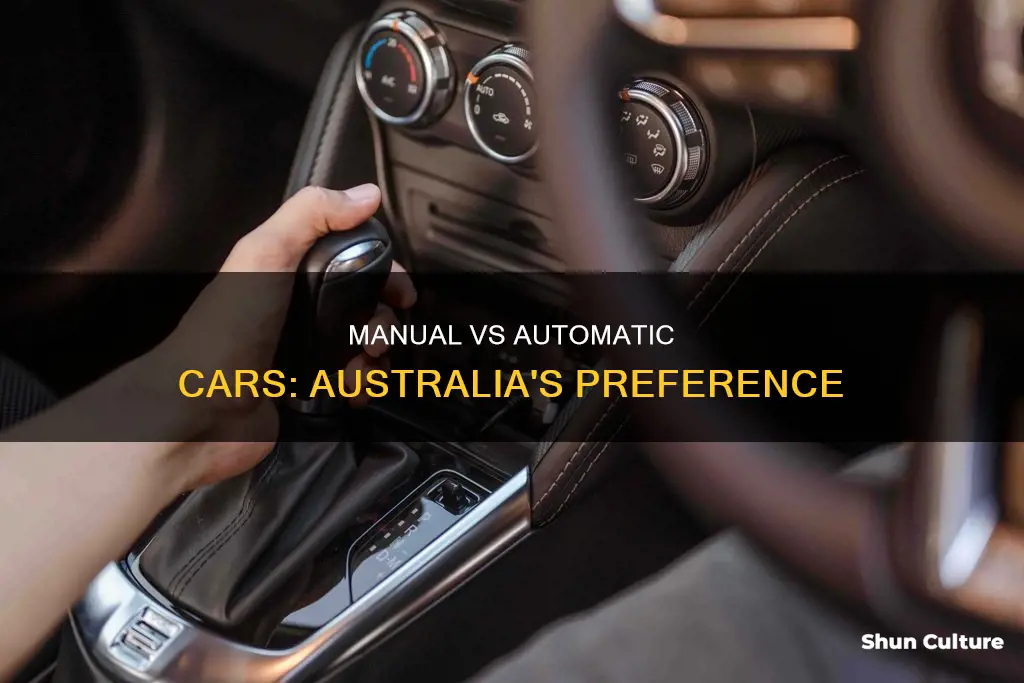 are there more manual or automatic cars in australia