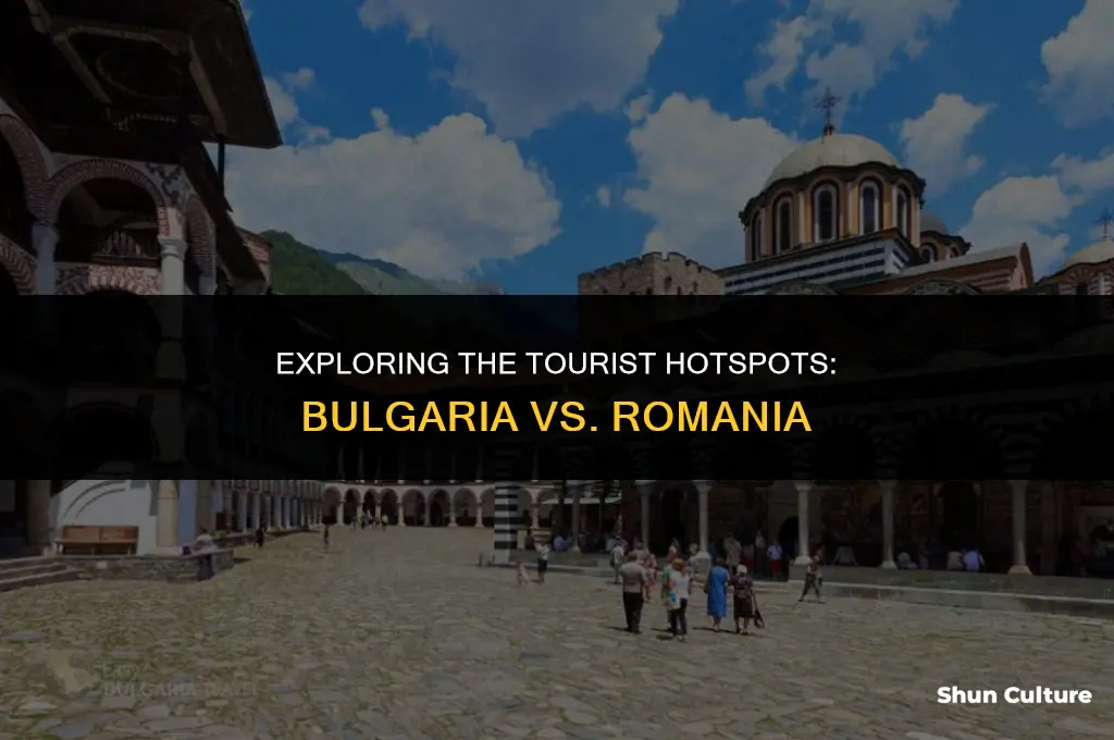 are there more tourists at bulgaria or romania