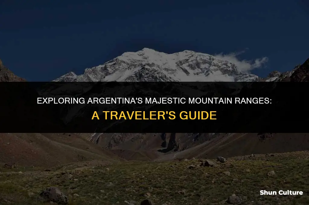 are there mountains in argentina