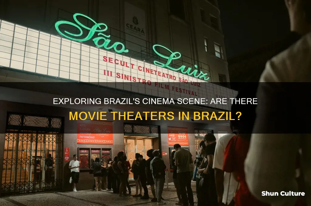 are there movie theatres in brazil