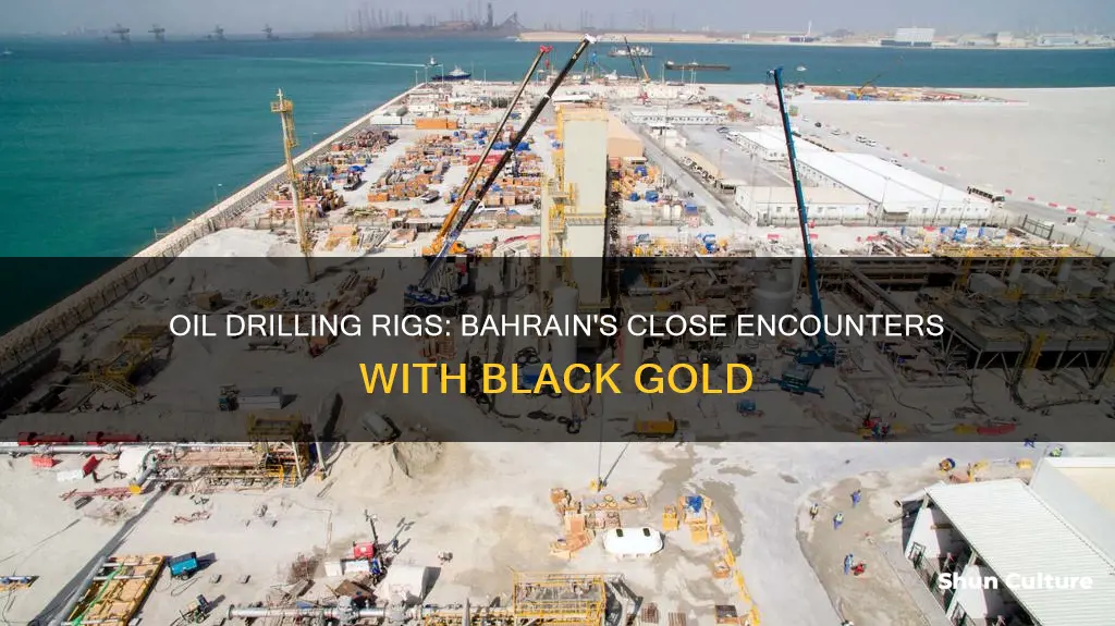 are there oil drilling rigs near bahrain