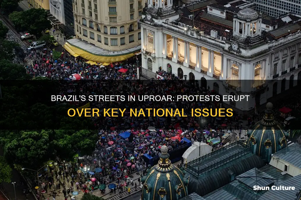 are there protests in brazil