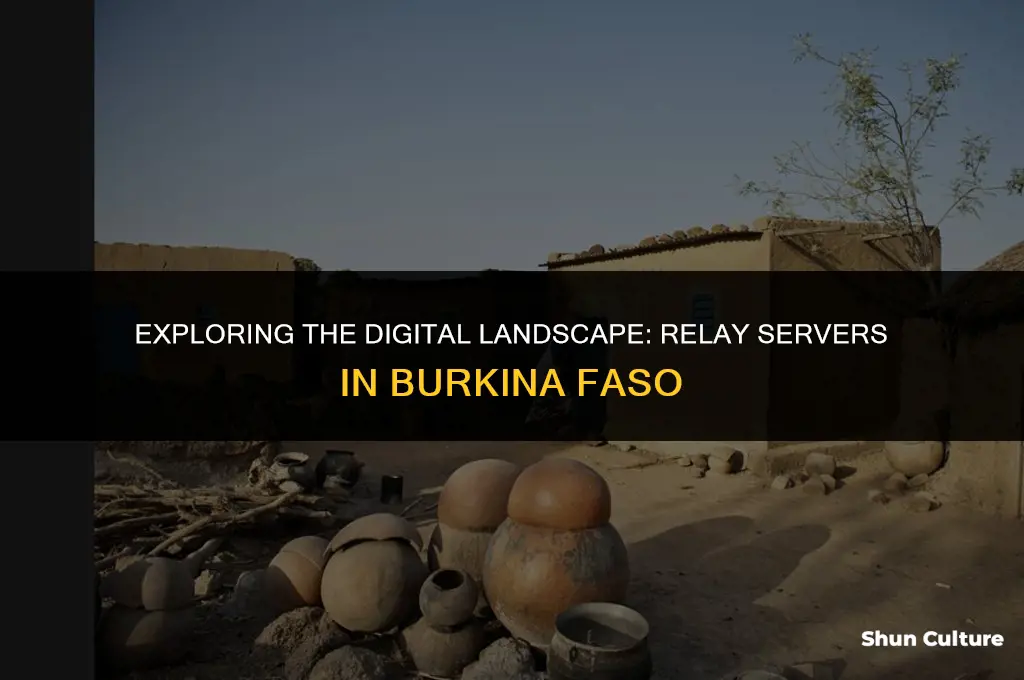 are there relay servers located in burkina faso