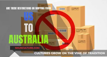 Shipping from the US to Australia: What You Can't Send