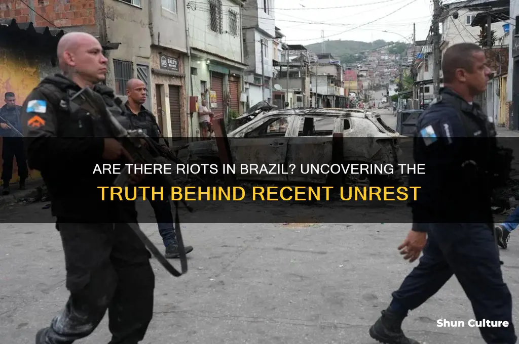 are there riots in brazil