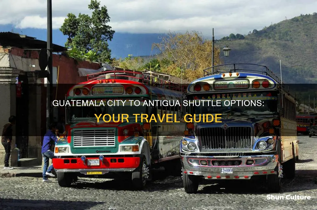 are there shuttles available from guatemala city to antigua