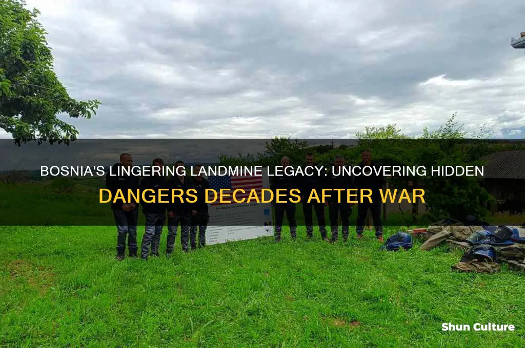 are there still landmines in bosnia