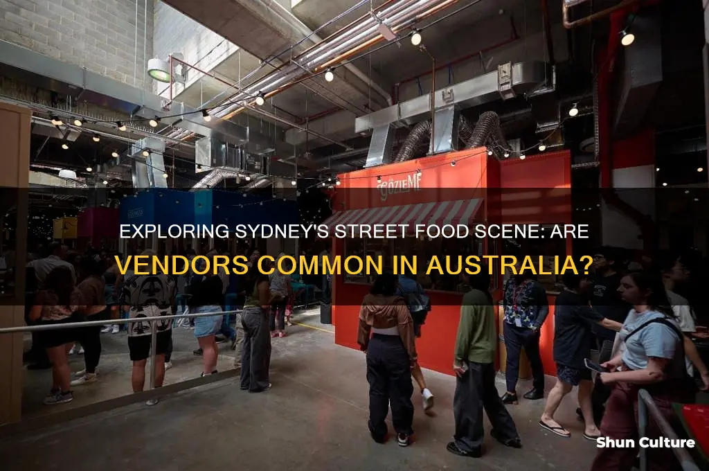 are there street vendors in sydney australia