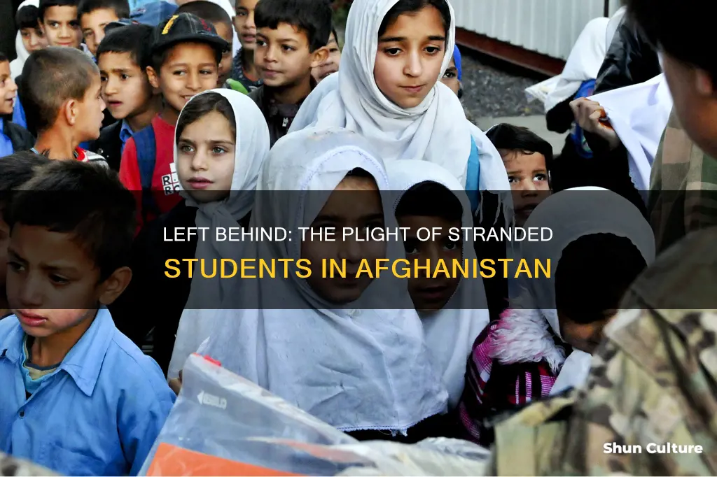 are there students stranded in afghanistan