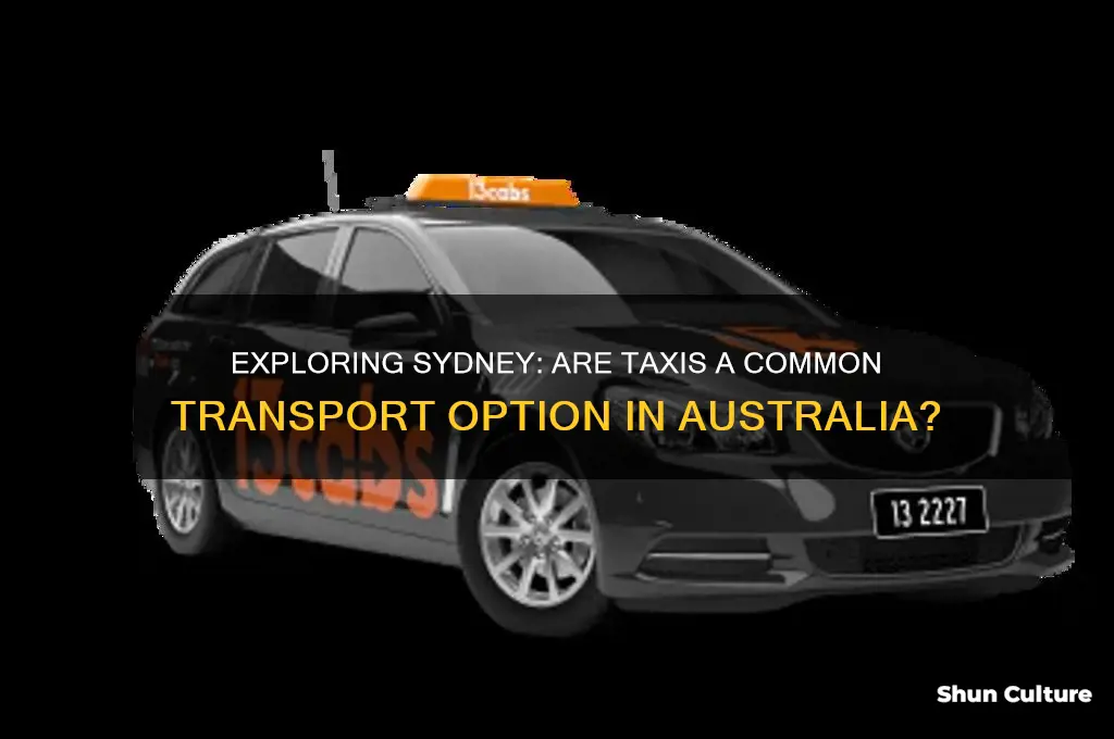 are there taxis in sydney australia