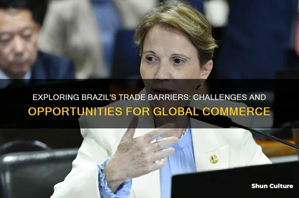 are there trade barriers in brazil