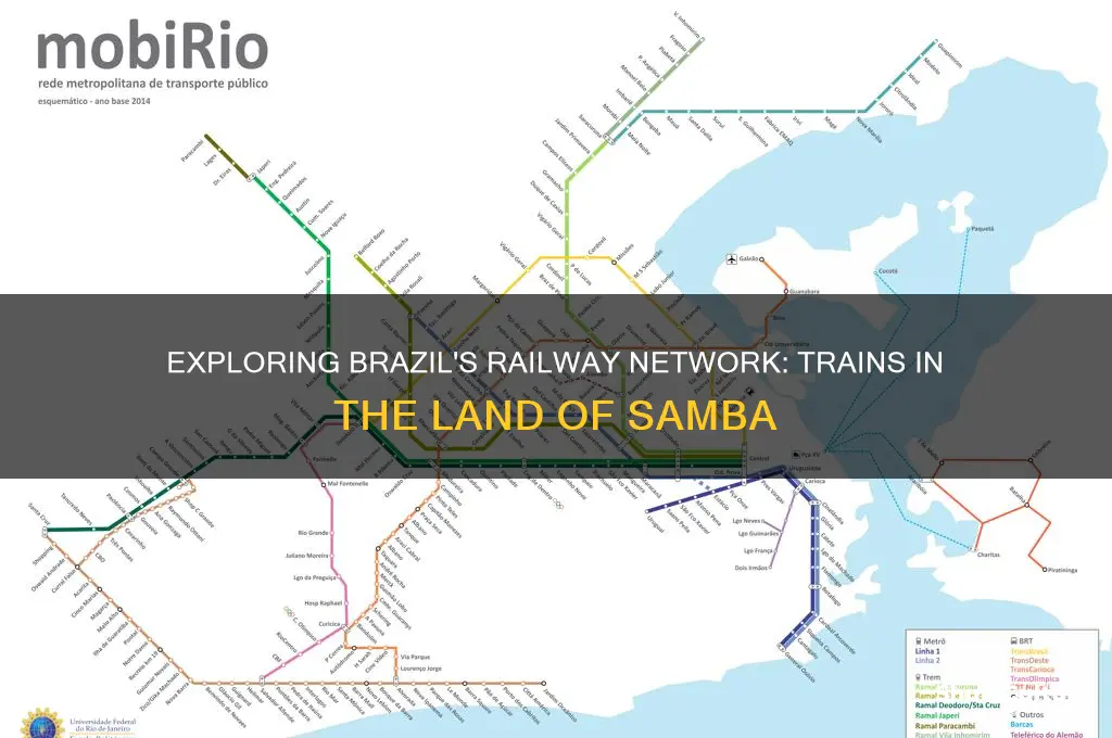are there trains in brazil