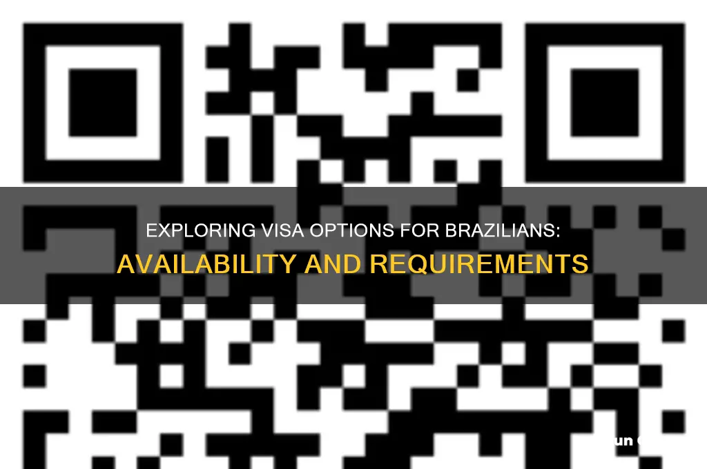 are there visas available from brazil