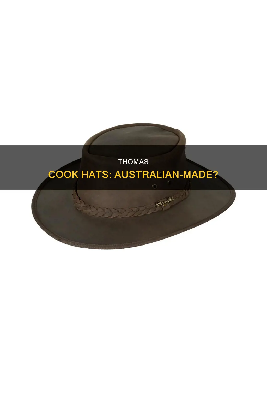 are thomas cook hats made in australia