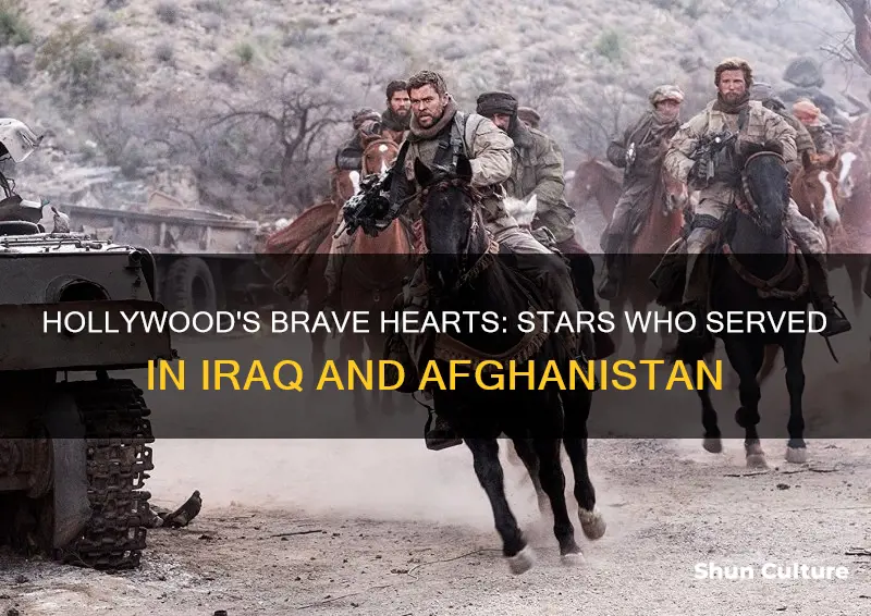 are thre any hollywood stars in iraq or afghanistan