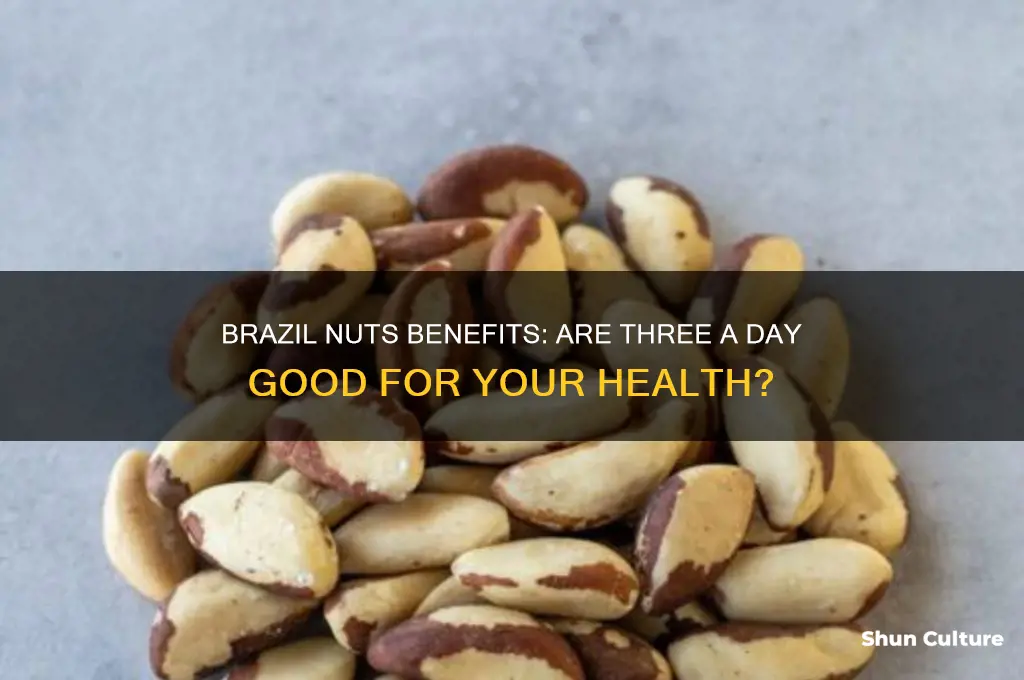 are three brazil nuts good for you