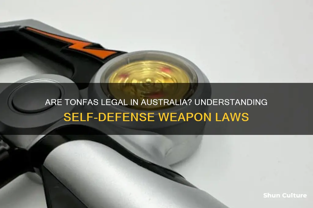 are tonfas illegal in australia