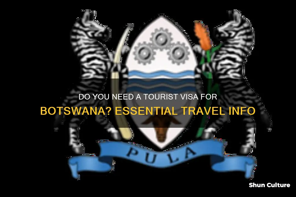 are tourist visas needed for botswana