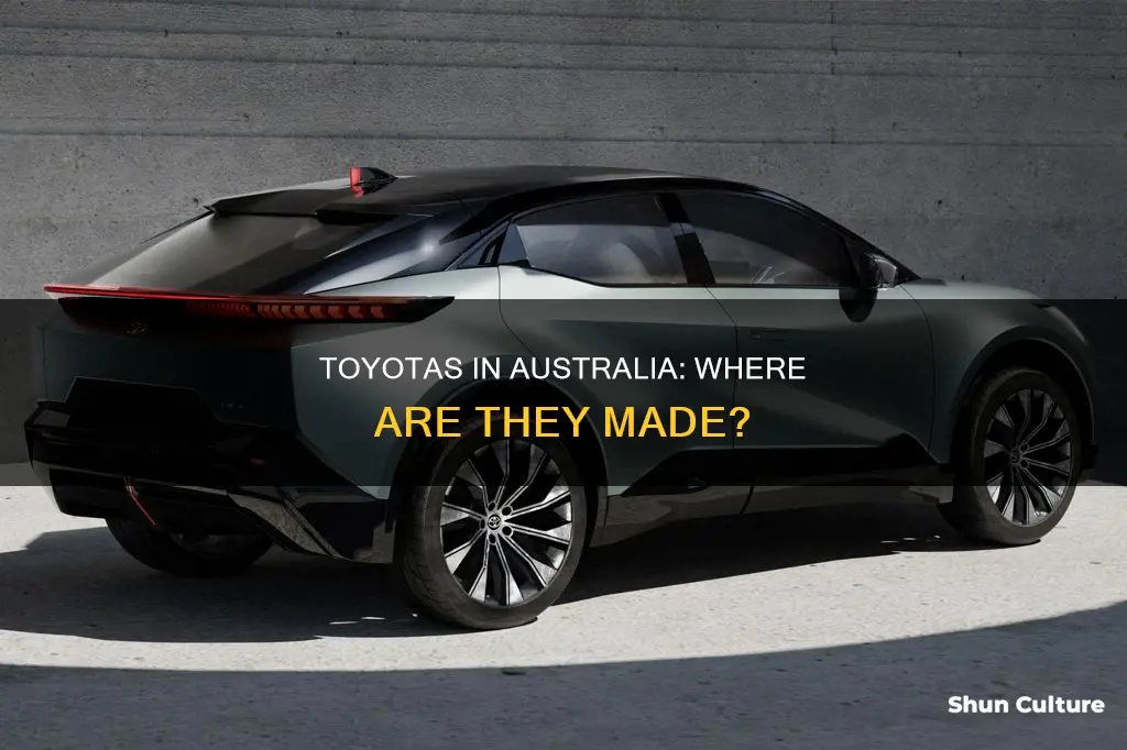 are toyotas made in australia